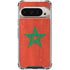 Morocco Flag Distressed Pixel 9/9 Pro Clear Case